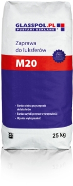 Zaprawa klejowa do luksferów Glasspol M20
